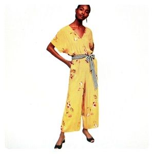 Anthropologie Corey Lynn Calter Floral Jumpsuit